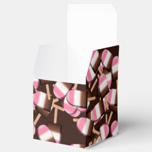 Neapolitan Ice Cream Bars 2-GASTGESCHENK BOX, Sq Geschenkschachtel