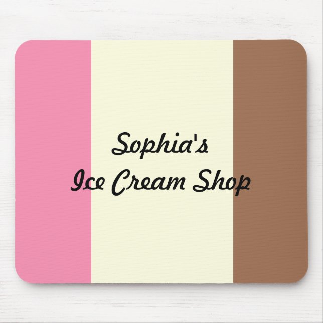 Neapolitan Ice Cream Mousepad (Vorne)