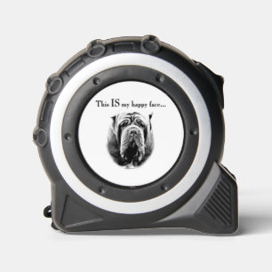 Neapolitan Mastiff Happy Face Maßband