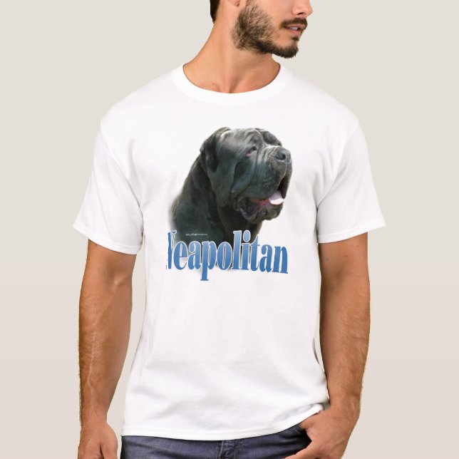 Neapolitan Mastiff; Mastino Napoletano; Neo T-Shirt (Vorderseite)