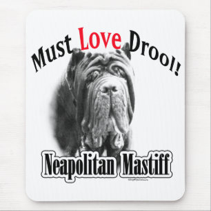 Neapolitan Mastiff muss Liebe Drool Mousepad