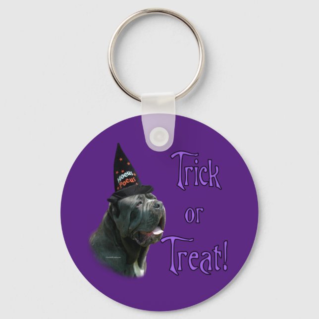 Neapolitan Mastiff Trick Schlüsselanhänger (Vorderseite)