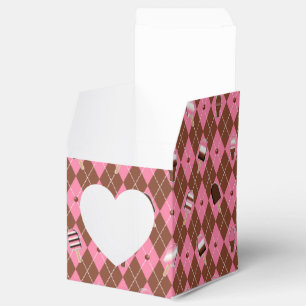 Neapolitan Stickers Raute-GASTGESCHENK BOX, sq Hrt Geschenkschachtel