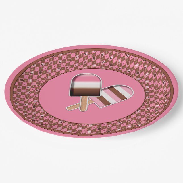Neapolitan Stickers Raute PAPER PARTY TELLER (Schrägansicht)