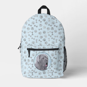 Neapolitaner Mastiff-Malerei - Originale Hunde-Kun Bedruckter Rucksack