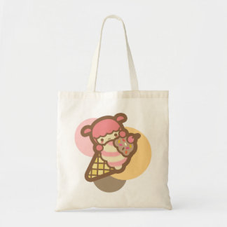 Neapolitanes Eis Kegel Kirsche niedliches Kawaii H Tragetasche