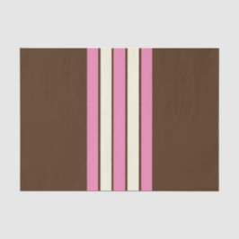 Neapolitanes Gewebe (braun, rosa und creme) Seidenpapier