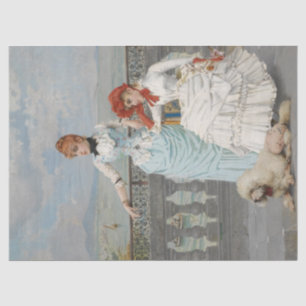 Neapolitanische Beauties (elegante italienische ju Seidenpapier