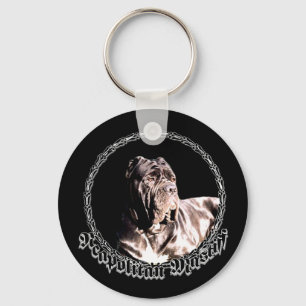 Neapolitanischer Mastiff-Schlüsselanhänger Schlüsselanhänger