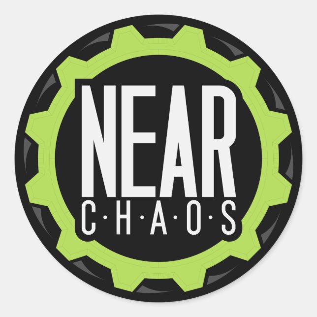 Near Chaos Sticker (Vorderseite)