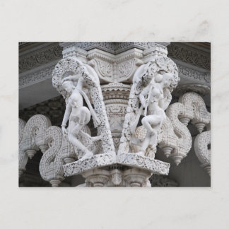 Neasden Tempel - Baps Shri Swaminarayan Mandir Postkarte