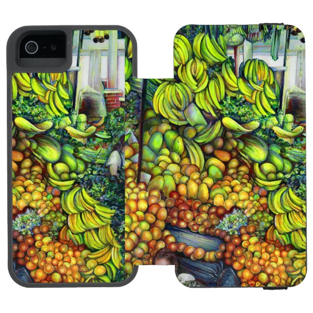 Neat, Sweet and in Side Pocket, Mexiko Incipio iPhone Geldbeutel-Hülle (Folio Geöffnet)