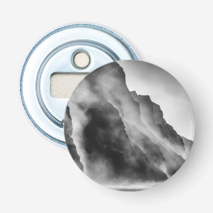 Nebel auf den Felsen Flaschenöffner