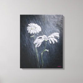 Nebel-Daisy Leinwanddruck