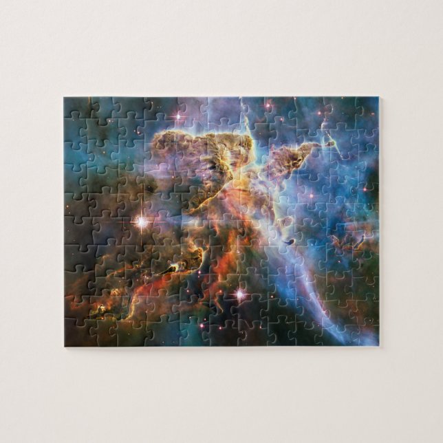 Nebel der Weltraumgalaxie. Universe Sterne. Hubble (Horizontal)