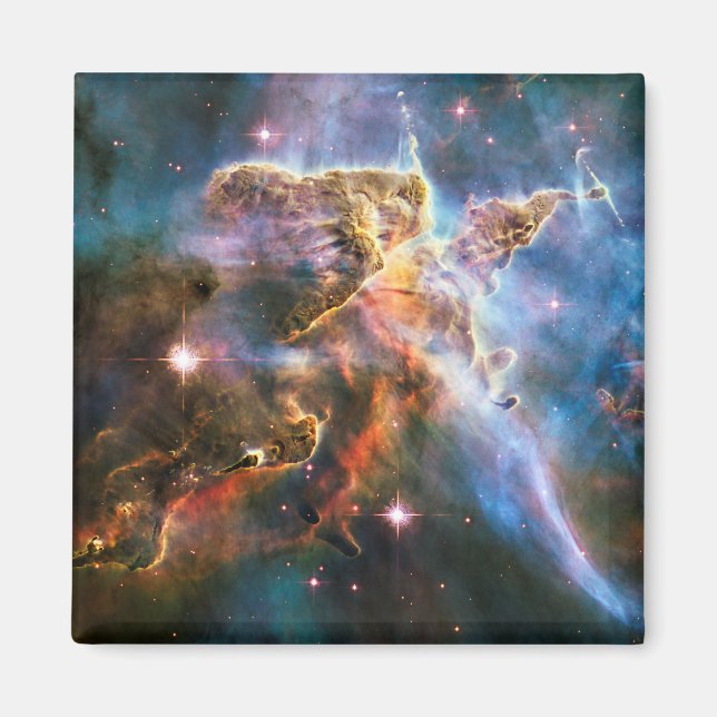 Nebel der Weltraumgalaxie. Universe Sterne. Hubble Magnet (Vorne)