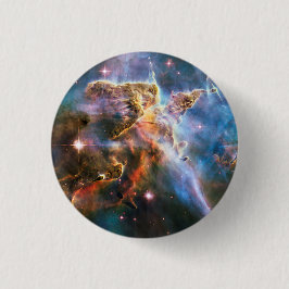 Nebel der Weltraumgalaxie. Weltstars Hubble NASA Button