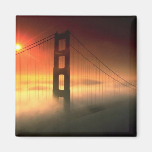 Nebel hüllte Golden Gate ein Magnet