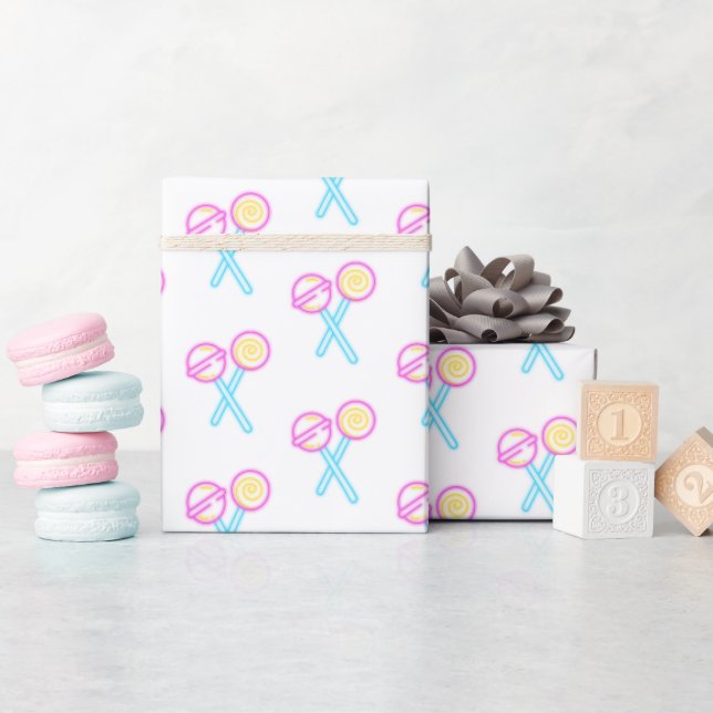 Nebel-Papiere zum Abziehen der Abbildung Geschenkpapier (Babyparty)