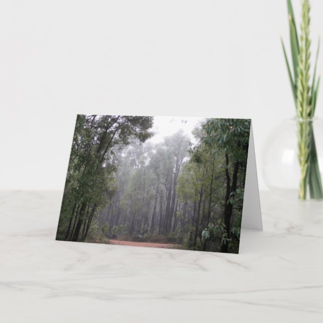 Nebel u. Eukalyptus Karte (Vorderseite)