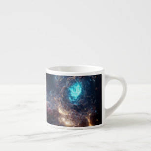 Nebel und Galaxien im Weltraum Espressotasse