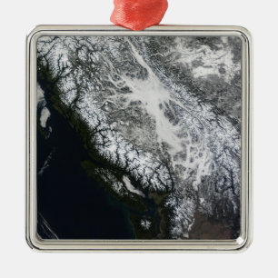 Nebel und Schnee im Britisch-Columbia Ornament Aus Metall