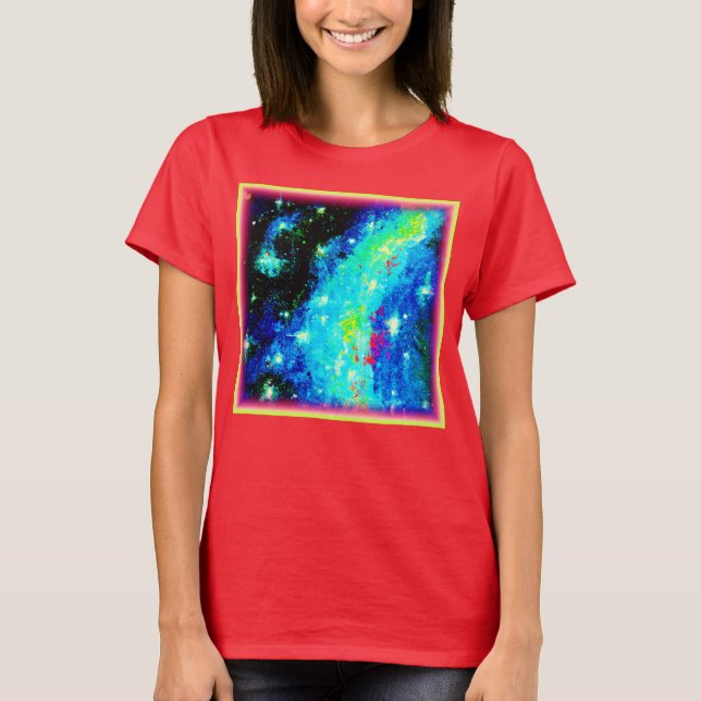 Nebel und Weltraumkosmische Entwürfe. Jetzt kaufen T-Shirt (Vorderseite)