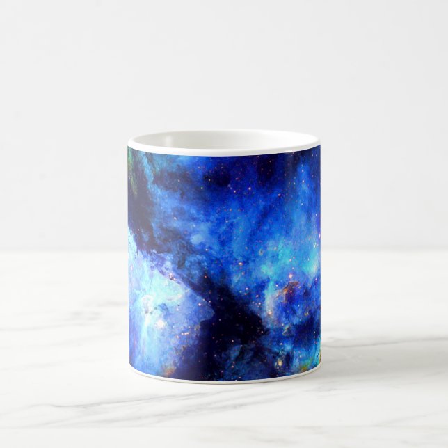 Nebel Weltraumforschung Nasa Astronomie-Rose Kaffeetasse (Mittel)