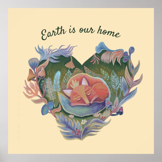 Nebelbildkamera Poster (Vorne)