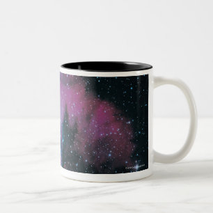 Nebelfleck 3 zweifarbige tasse