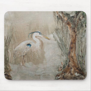 Nebelhafte Bucht Mousepad