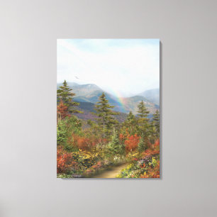 "Nebelhafte Gebirgs" Leinwand-Druck Alan Giana Leinwanddruck