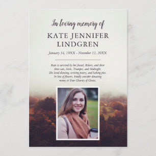 Nebelhafte Landschaft - Foto - in liebevollem Programm