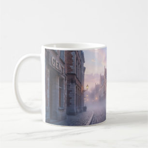 Nebeliger Ghent Wonder and Warmth Souvenir Becher Kaffeetasse