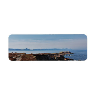 Nebeliger Horizont-Vergangenheits-Weiß-Punkt