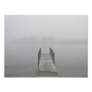 Nebeliger Morgen Fotodruck