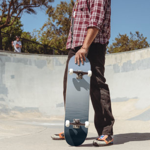 Nebeliger Morgendunst Capri Ozean Wonne 1 Skateboard