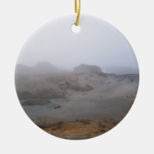 Nebeliger Tag Foto Keramikornament