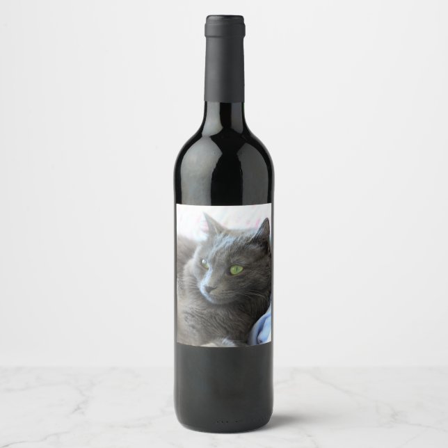 Nebelung Weinetikett (Vorderseite)