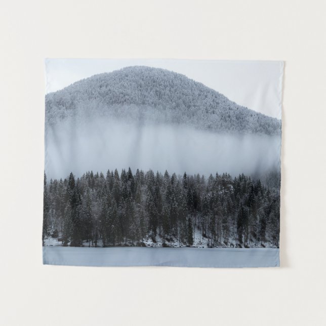 Nebelwald Wandteppich (Vorderseite (Horizontal))