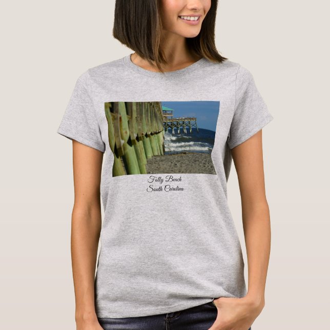 Neben dem T - Shirt Folly Pier (Vorderseite)