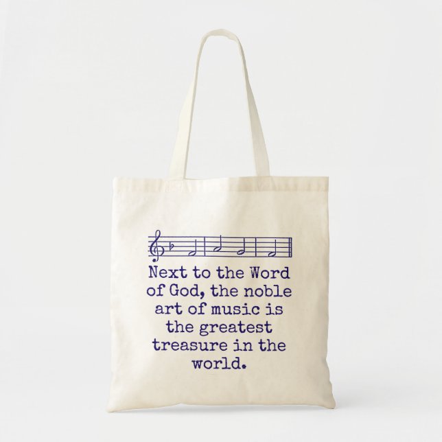 Neben dem Wort Gottes - Musikangebot Tragetasche (Vorne)