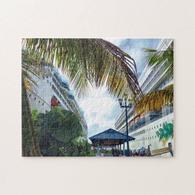 Neben Kreuzschiffen (Horizontal)