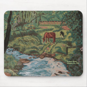 Nebenfluss-Landschaftmousepad Mousepad