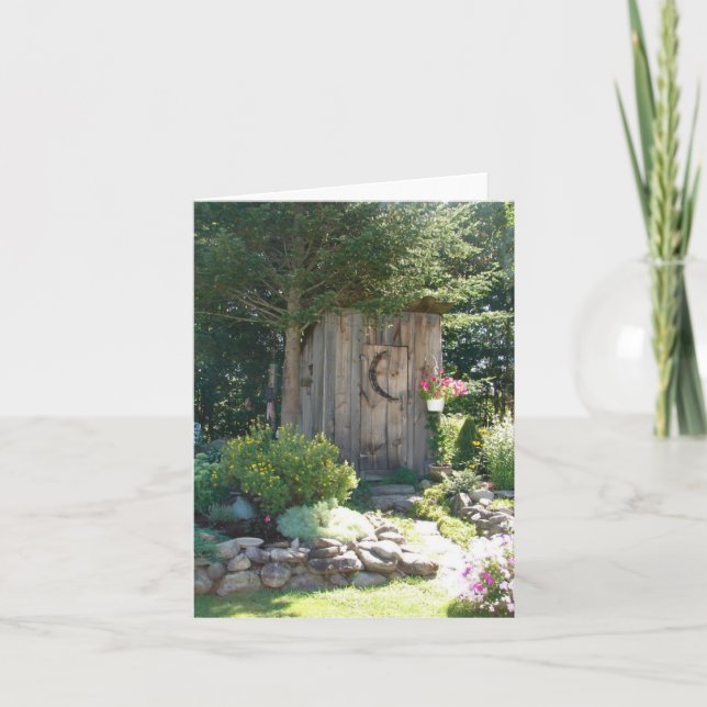 Nebengebäude in Maine Karte (Vorderseite)