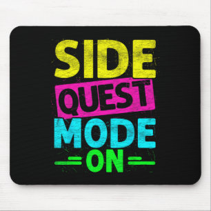 Nebenquest-Modus Ein Lustiges Rave-Edm-Festival Ga Mousepad