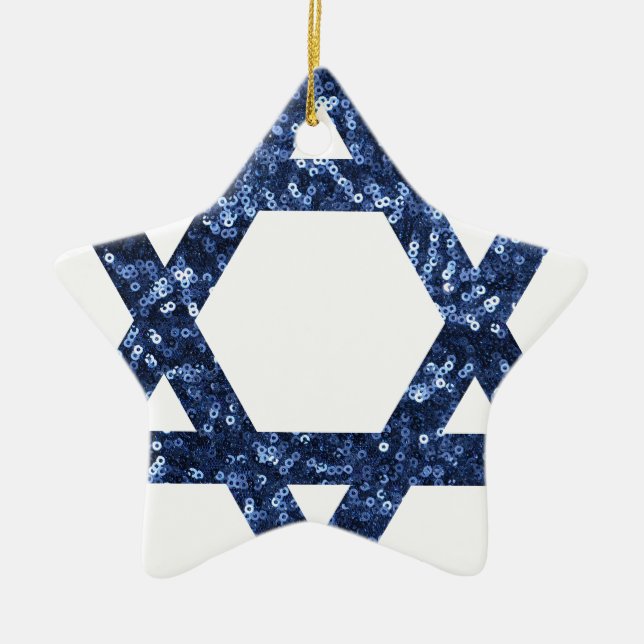 Nebenstar von David Keramikornament (Vorne)