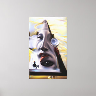 Nebenwirkungen der Realität - Ken Gage Art Leinwanddruck