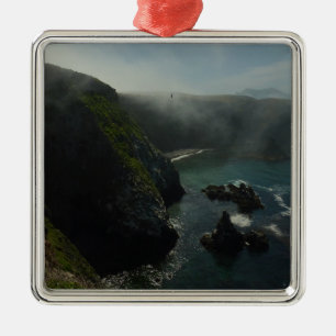 Neblige Anacapa-Insel im Channel Islands National Ornament Aus Metall