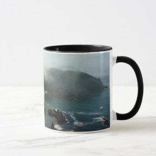 Neblige Anacapa-Insel im Channel Islands National  Tasse